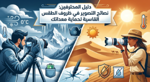 دليل المحترفين في تصوير ظروف الطقس القاسية