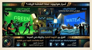كروما زرقاء خضراء