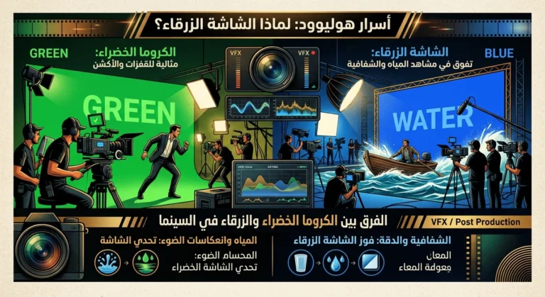 كروما زرقاء خضراء